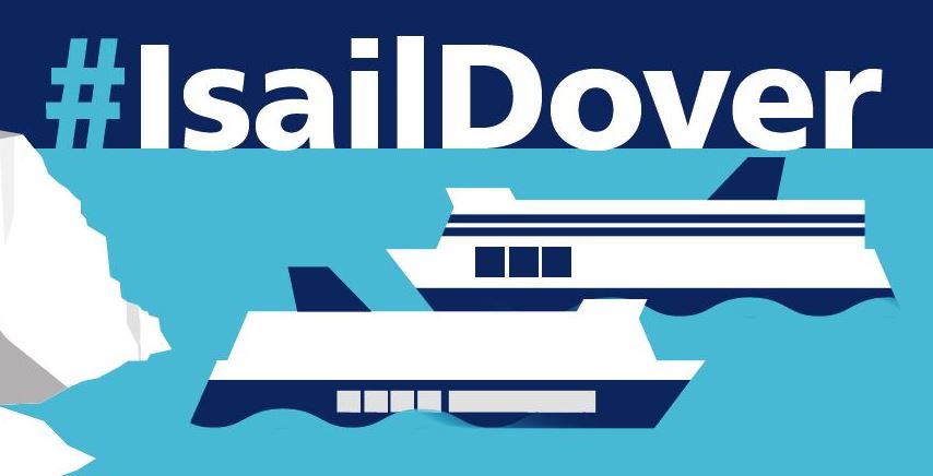 Don't forget... if you are sailing from <a href="/Port_of_Dover/">Port of Dover</a> after 11pm tomorrow, collect a #IsailDover badge from your ferry operator for your chance to win a ferry crossing &amp; upgrades! First 10,000 customers only. T’s &amp; C’s apply bit.ly/2U5QCi8