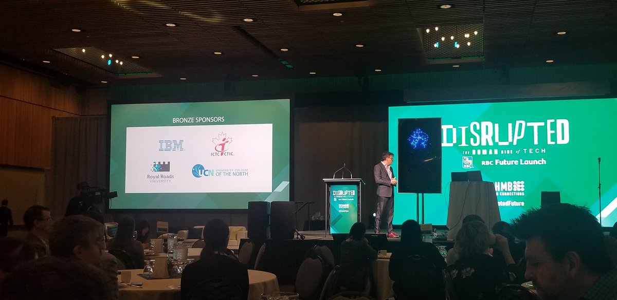 ICTC_CTIC's tweet photo. Our team is at #DisruptEDFuture and @TonyChapman has kicked off today's events! Looking forward to the thoughts that come out of the next two days! #HumanSideofTech https://t.co/6Ja8RcdhUL