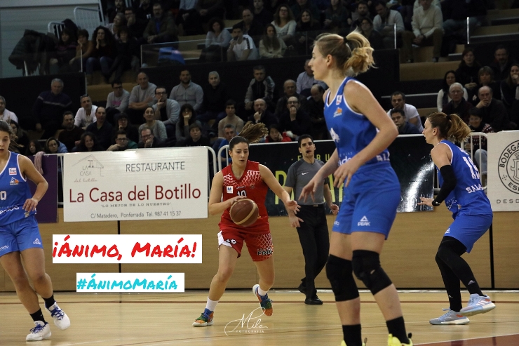 CBBembibrePDM's tweet photo. 🏥 #Enfermería | @mariagascon10 no volverá a jugar esta temporada ⛹️♀️🏀
ℹ️✍️ La alero del @CBBembibrePDM, con una grave lesión, se pierde lo que resta de #LFEndesa. Entérate aquí 👇:
https://t.co/0jFE9CQJmQ
@CompeticionFEB @BaloncestoESP #BasketFem @basketlover @FBCyL #ÁnimoMaría https://t.co/rzGWxrsG7I