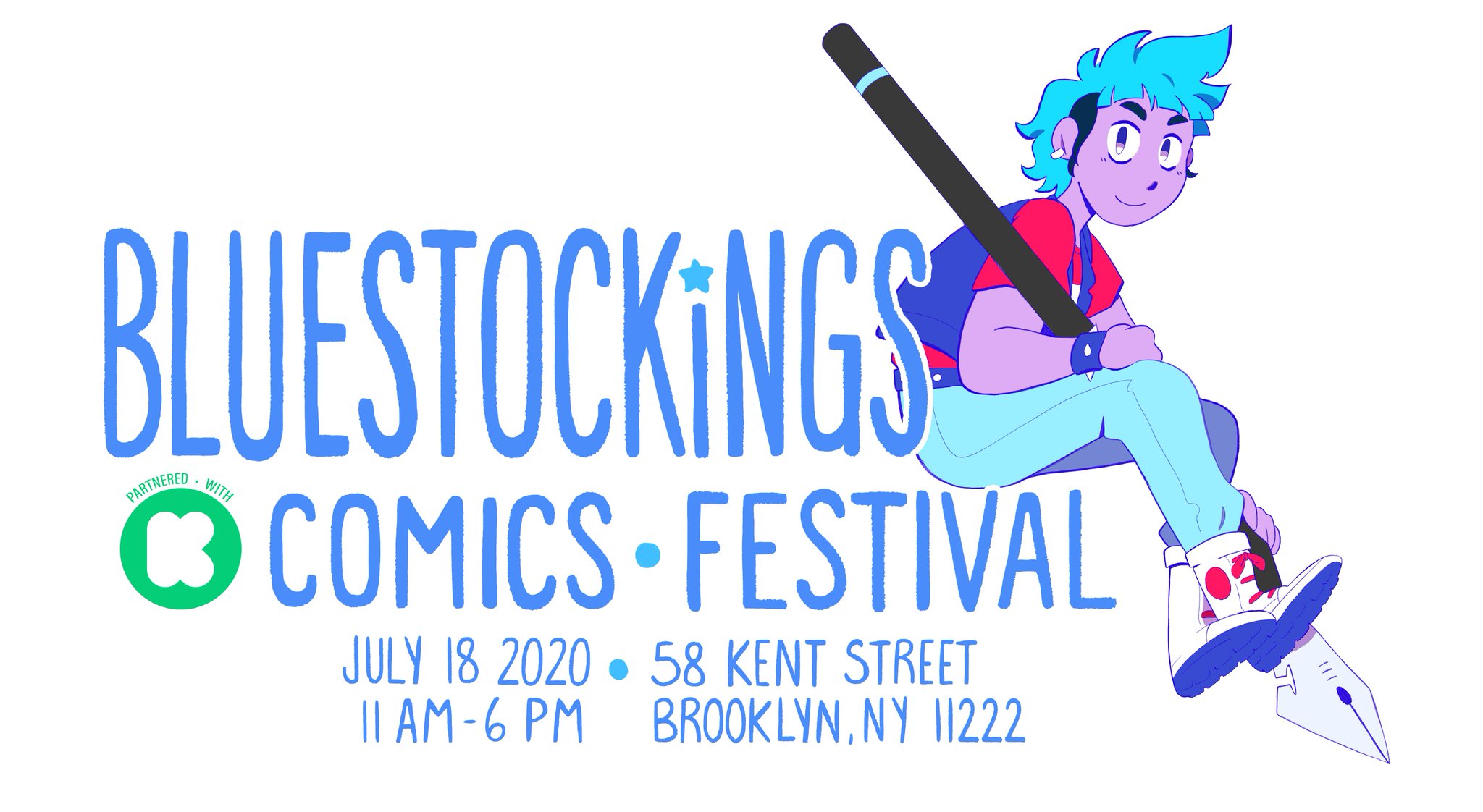 “EXCLUSIVE: @Bluestockings Comics Festival returns in July — this time at @...