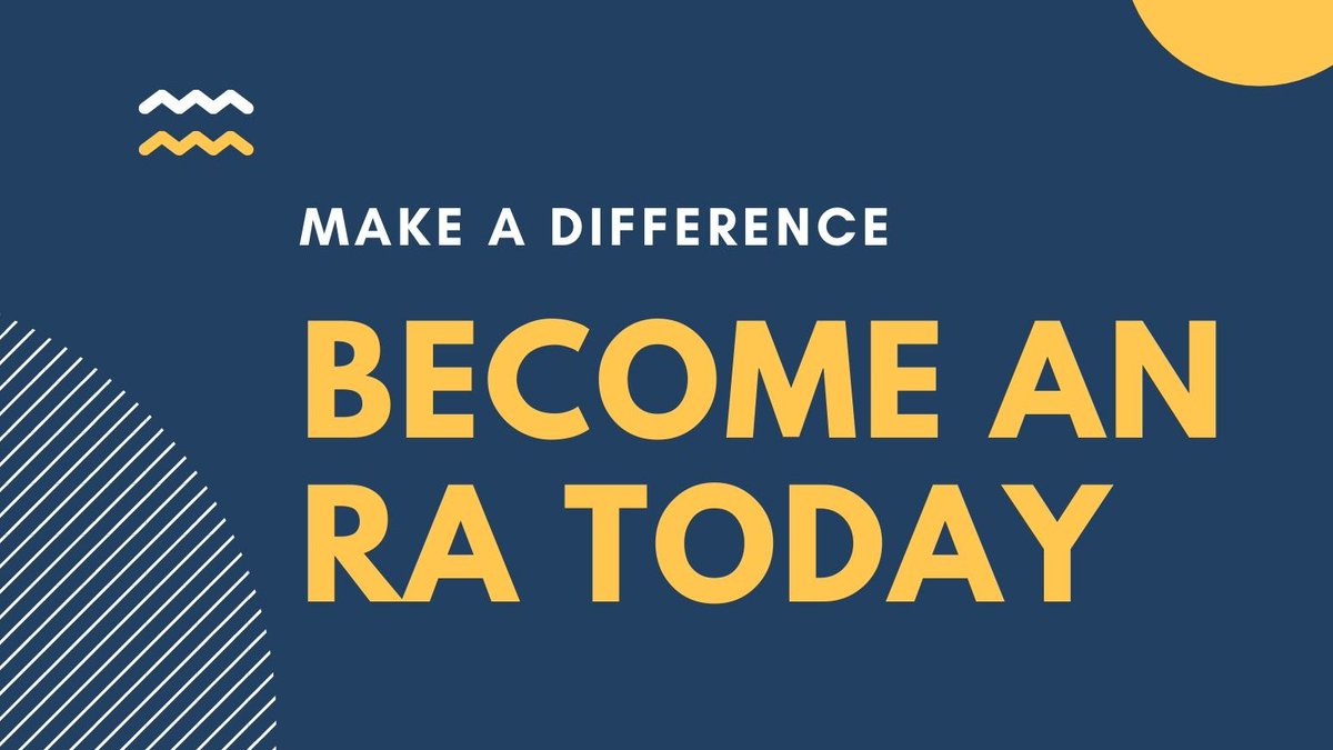 MCLA_ResLife's tweet photo. ~ ONE DAY LEFT ~ 
Apply to be an RA on Interview Exchange and help improve the lives of Residential Students at MCLA! https://t.co/rznAc1GD70