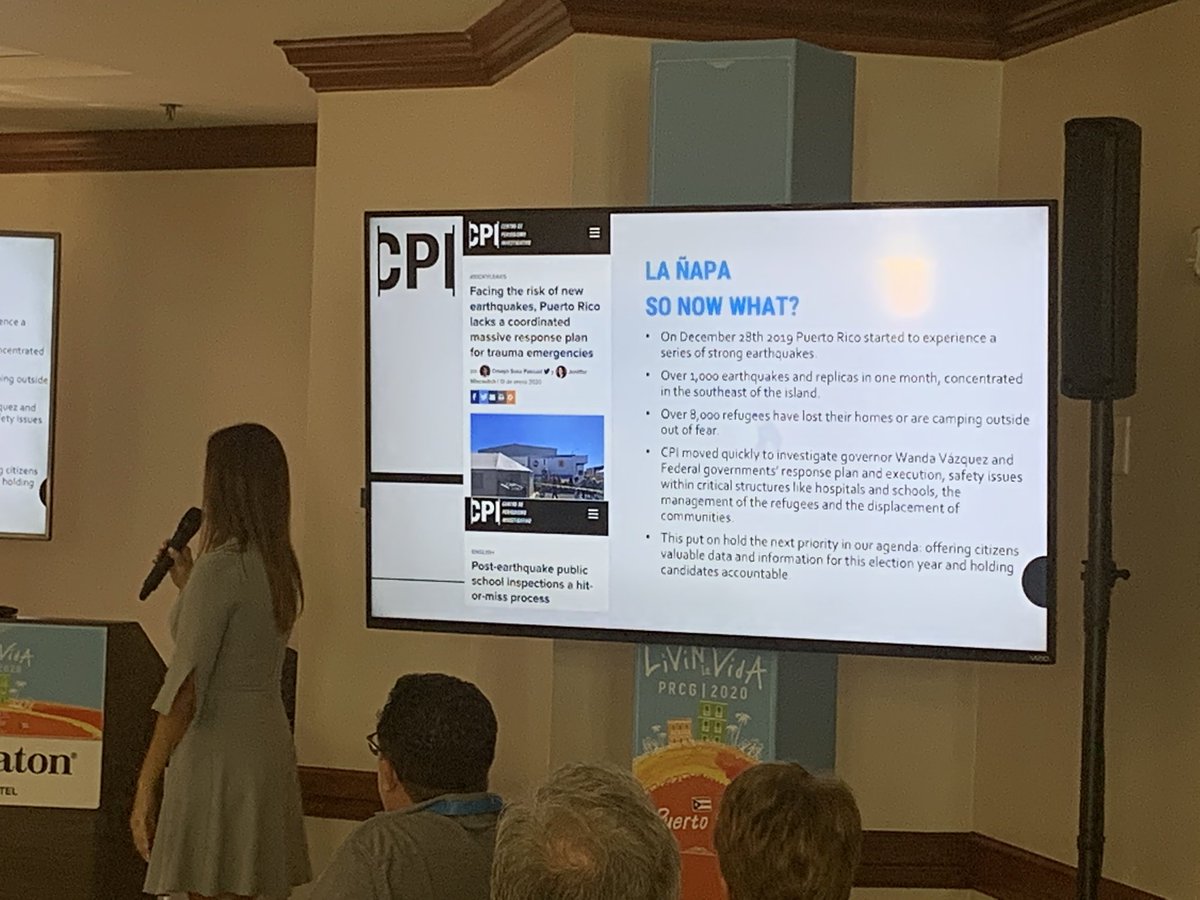prcgroup's tweet photo. Puerto Rico has experienced more than 1,000 earthquakes in the past month. @cpipr is investigating the response, the refugee crisis, and helping keep citizens informed #PRinPR https://t.co/X2crJwMadC