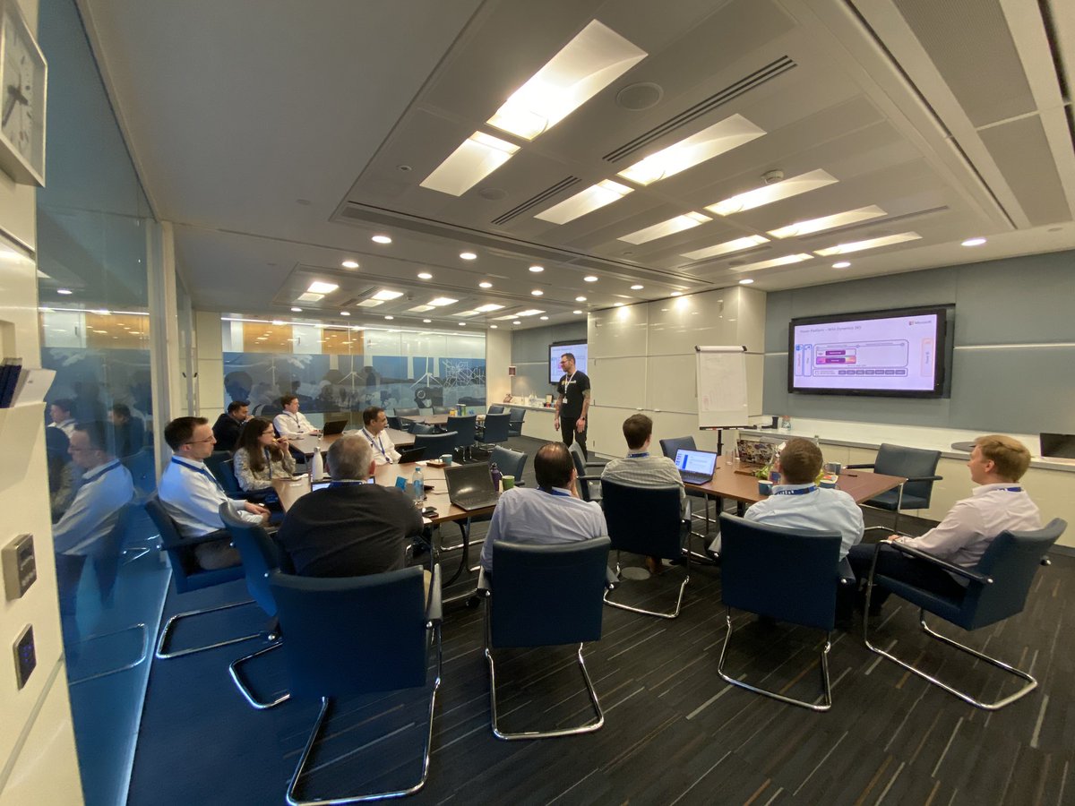 mariotrueba365's tweet photo. You know it’s going to be a good day in the office when you have the Rockstar @TATTOOEDCRMGUY joining your team meeting and bringing everyone together #PowerPlatform #MSDyn365 #d365finops #d365bc @benbartle I think we did a better job than @igensonbro 😂😂 https://t.co/OXZNSgDgEL