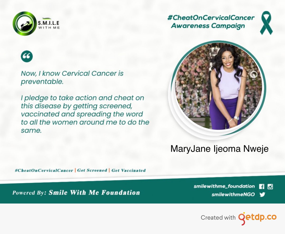 DrMaryJaneN's tweet image. It’s #cheatoncervicalcancer awareness month, so let’s get some facts about HPV infection and Cervical cancer right.
A thread