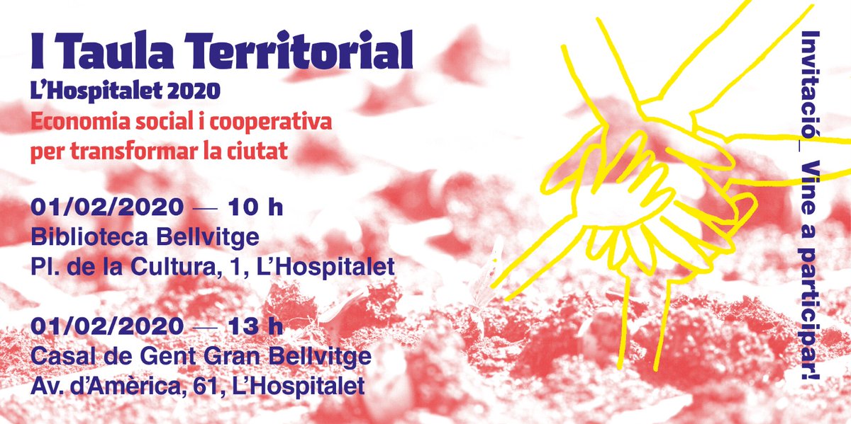 La_Collectiva's tweet photo. Pero abans (10h), a @BiblioBellvitge serà l'espai on la @xeslh, @La_Collectiva, institucions i la resta d'agents socials de la ciutat farem la #TaulaTerritorialESSLH 
Presentacions, debats i grups de treball per transformar #LHospitalet des de l'Economia Social i Cooperativa https://t.co/Gfdmp54iJF