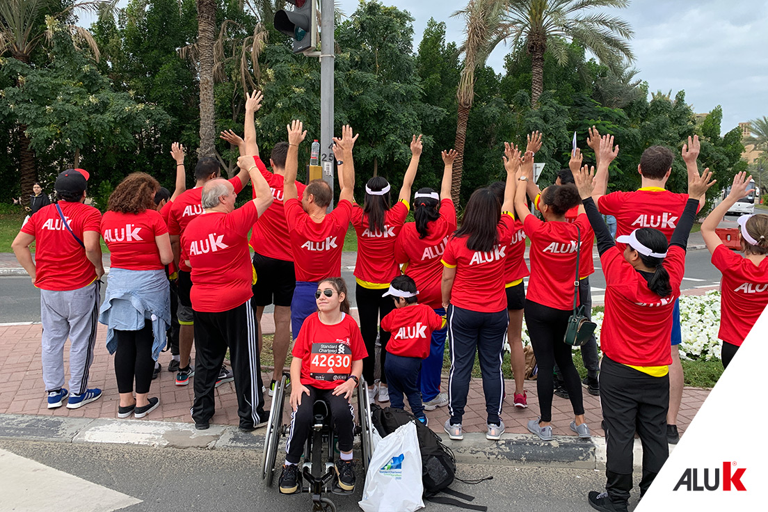 AluK_Int's tweet photo. #AlukMiddleEast completed their #AluKRunForLife in #Dubai, the last leg of the 1st year of our global #AluKRunForLife campaign. In total 509 @AluK_Int employees+families raised 10,612€ for #charities. Looking forward to our the #start of our 2nd year of #AluKRFL https://t.co/X7hAPAFuSU