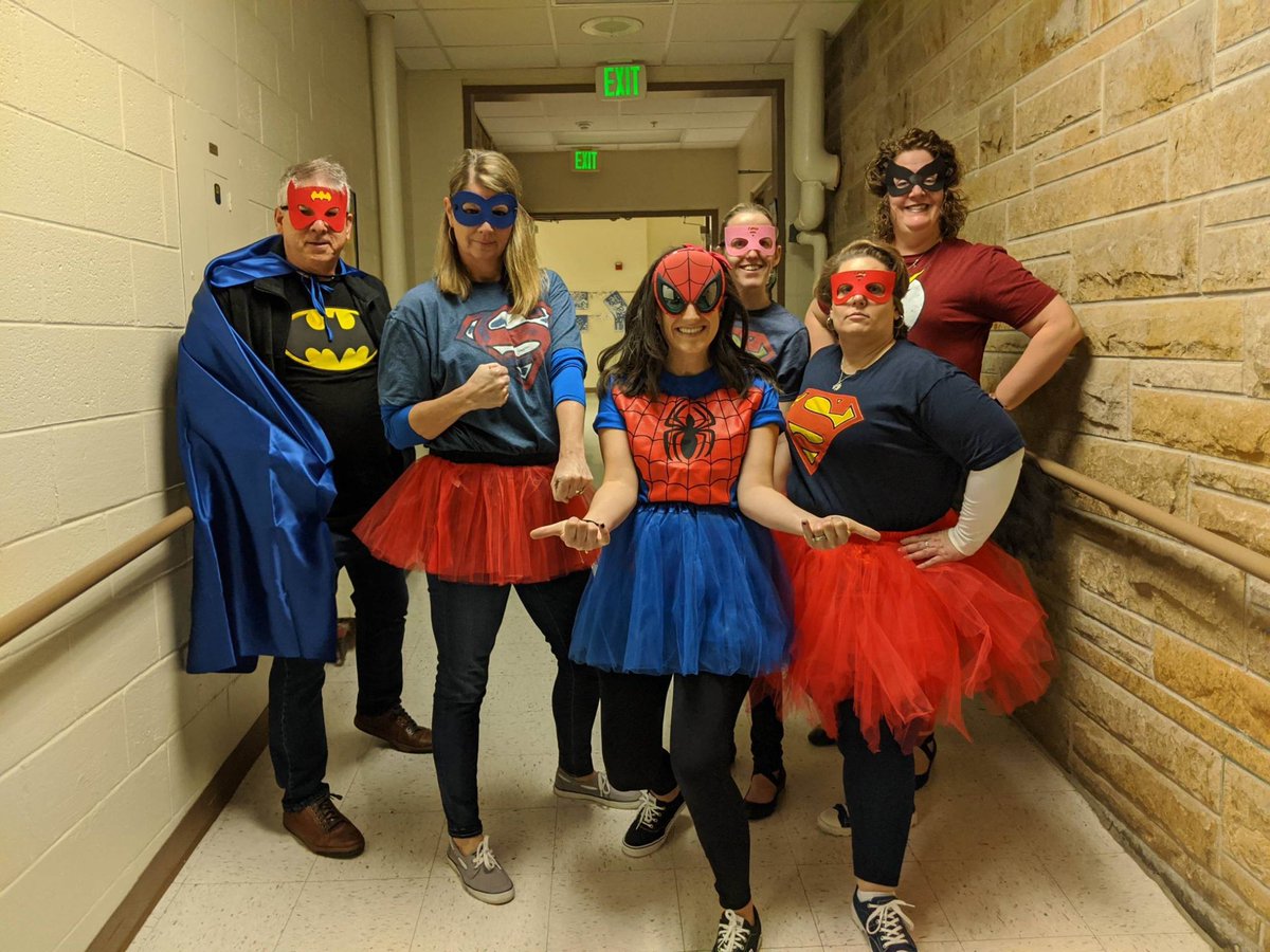 Well the middle school is feeling very SUPER today!