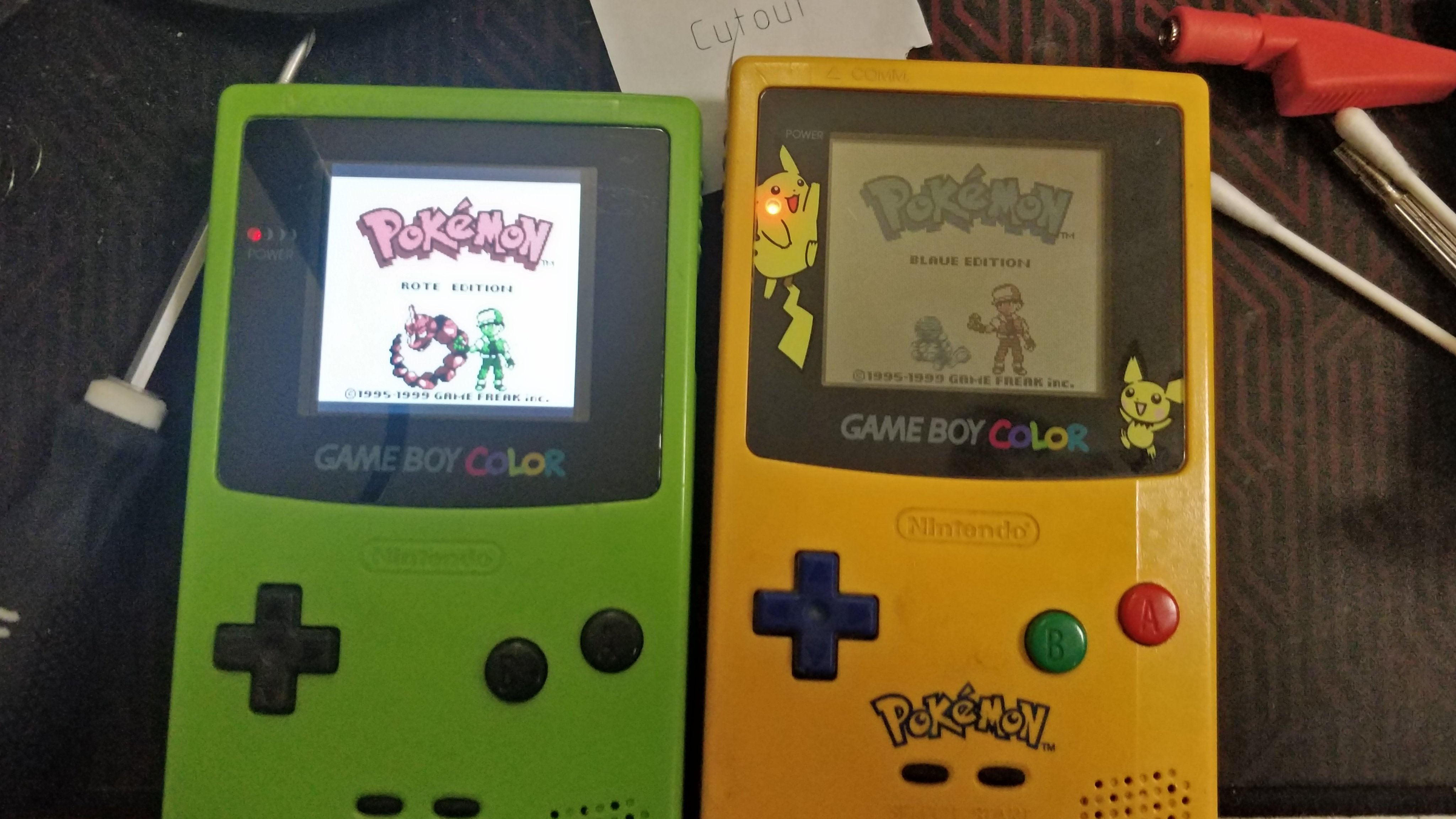emen3y on Twitter: "GameBoy Color LCD from midwest embedded # GameBoyColor #mods https://t.co/fbg4d8U3tv" / Twitter