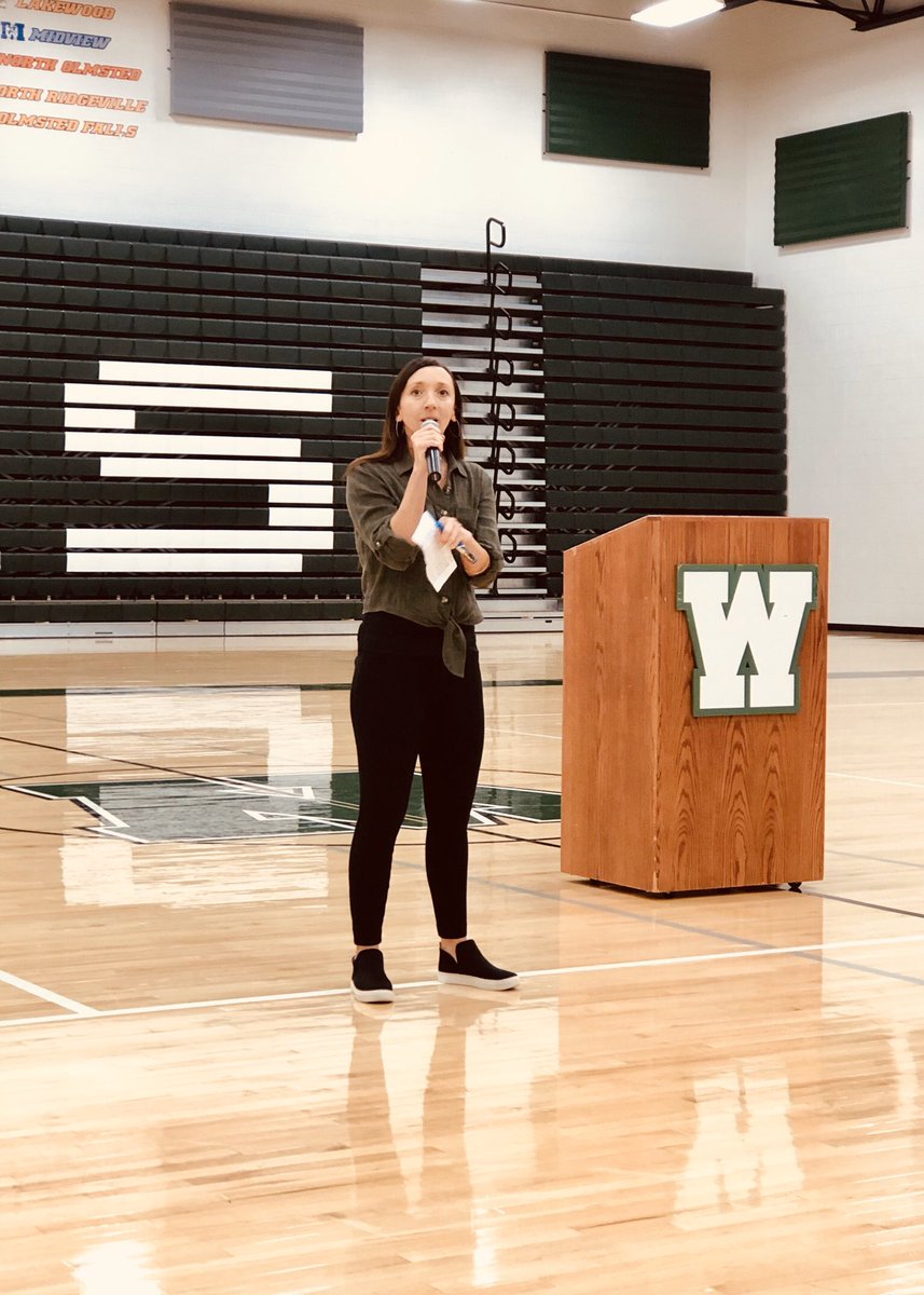 Ohio_SWC's tweet photo. Occupational Therapist and Coach, Victoria Guggenbiller from @lorainccc, is our first guest speaker at today's leadership conference.
#SWCLeadership https://t.co/f9uH4cph7d
