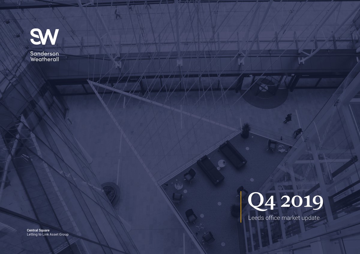 Despite the uncertain political and economic climate towards the end of last year, the Leeds office market remained resilient with another strong quarter, putting take-up figures 24% higher than the 10-year average. Click here the Q4 2019 update: s3-eu-west-2.amazonaws.com/sw.co.uk/wp-co…
