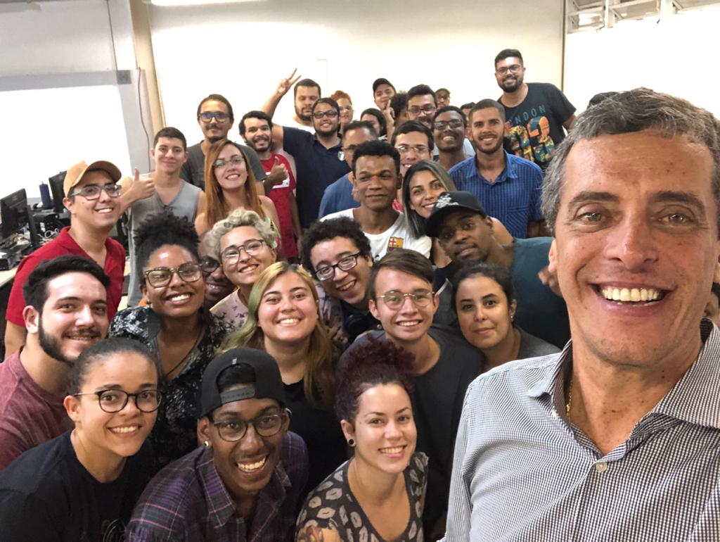 rodrigo_baggio's tweet image. Fui também conversar com alguns de nossos estudantes na FATEC Osasco, entender seus desafios e ouvir sobre seus sonhos. Fico feliz em dividir com vocês esse grande impacto social que estamos entregando através da formação de desenvolvedores agentes de transformação. #RecodePro