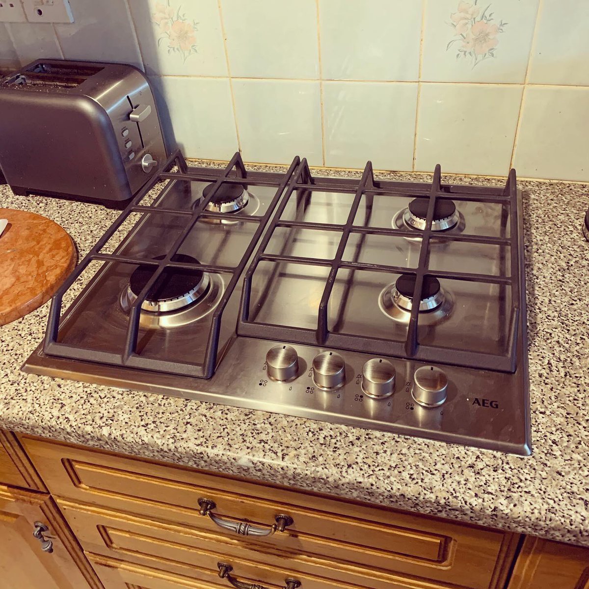 New gas hob installation 🔧 #gas #gashob #newappliances #imaheatingsolutions