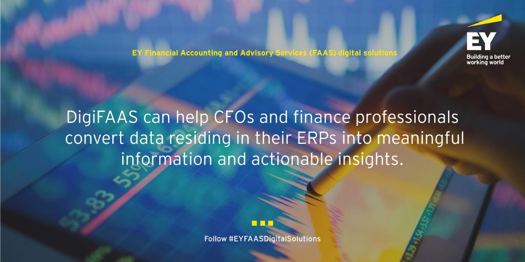 EY_India's tweet photo. One of #EYFAASDigitalSolutions DigiFAAS is a comprehensive financial reporting, analytics, governance, risk & compliance and process optimization solution, which helps digitize the #CFO office. Learn more at: https://t.co/AgdC6lKhIg @Sandip_khetan @Vish_EY @parikh_jiger https://t.co/b1uJ6VKUBu