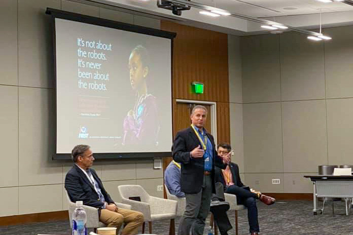 PatrickOBarnes's tweet photo. Thanks to @mgiordono & @FIRSTweets staff for highly engaging & valuable Strategic Partner meeting! Great having FIRST Board of Director Co-Chairs & new President, Larry Cohen attend. #morethanrobots #FIRSTSP https://t.co/i1WQUpI57X