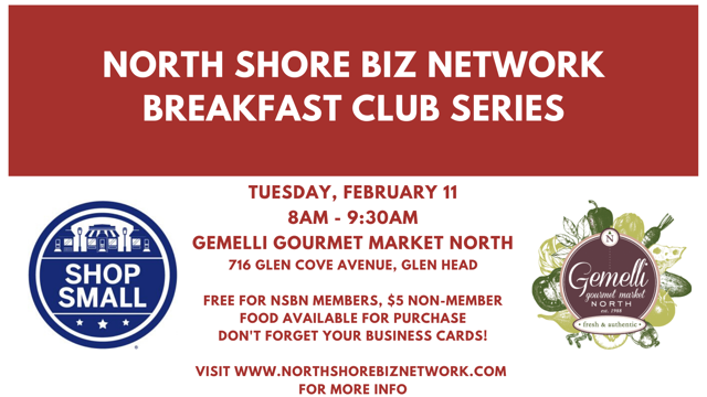 "The Breakfast Club" Networking #LongIsland #GlenHead northshorebiznetwork.com