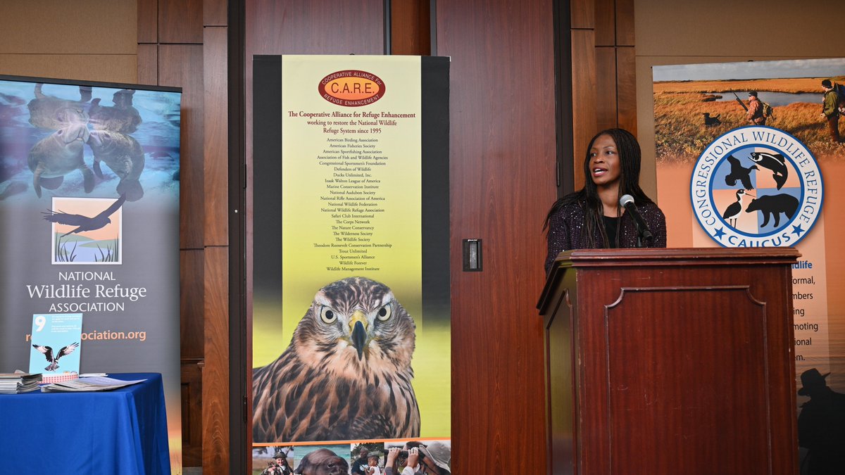 Director Skipwith addresses the NWRS Expo, hosted by the Cooperative Alliance for Refuge Enhancement (CARE).