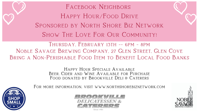 #Neighbors #GlenCove #GlenHead #SeaCliff #LocustValley #FoodDrive Thank you to Brookville Deli &amp; Caters #Beer #LongIsland