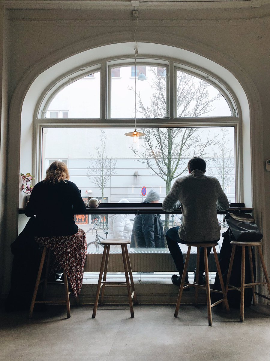 Fika time! Coffee &amp; croissant at Nostra Café 🥐☕️