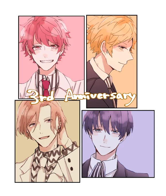 3周年  !!! 