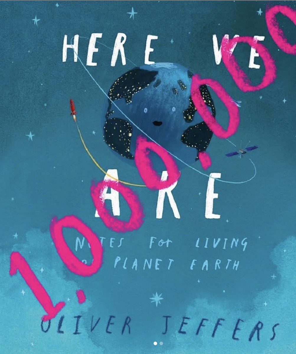 Lazinc would like to congratulate our very own <a href="/OliverJeffers/">Oliver Jeffers</a> for selling 1,000,000 copies of Here We Are. This bestselling book has also been translated into 29 languages worldwide. #book #bestselling #illustration