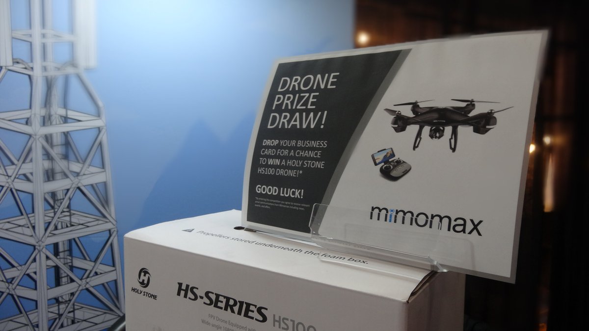 MimomaxWireless's tweet photo. Last chance to get your chocolate and win a drone! If you're at #distributech2020 stop by booth 3164 and grab one to go!

#telecommunications #utilities #narrowband #missioncritical #DTECH2020 https://t.co/wP0tpw88U3