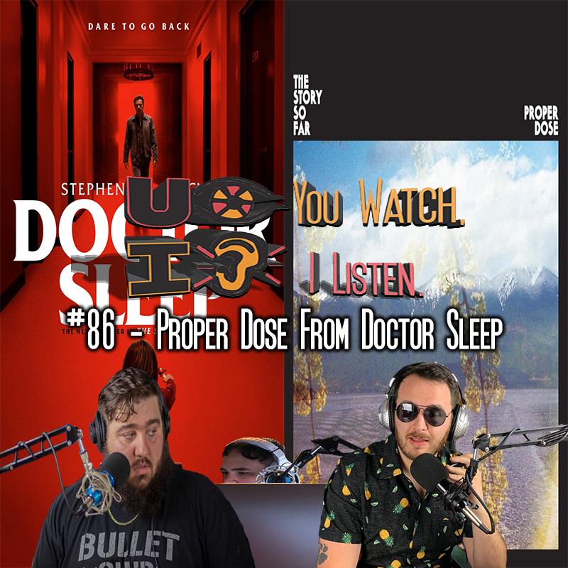 Episode 86 is here!

We review The Story So Far and Doctor Sleep.  Our movie and album picks of the week, Kobe Bryant, Coronavirus, and then the worst fumble in the history of the show thanks to audio engineer Josh.  

Click the link and find your stream!

tinyurl.com/sokorf4