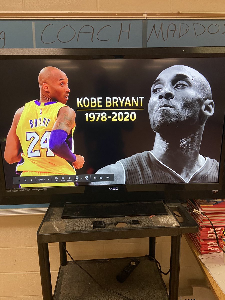 _CoachGMaddox's tweet photo. Today’s lesson..#CMSPE will do a basketball activity to pay tribute to Kobe Bryant #RIPKobeandGigi #LakersNation #KobeFarewell https://t.co/0jLLttj38T