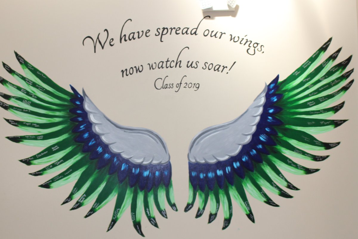 We hope our class of 2019 are spreading their wings. Class of 2020 we can not wait to watch you spread your wings as well and leave our nest.