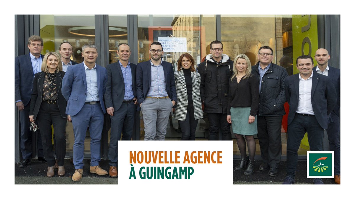 Bonne nouvelle ! 😊
Jusqu'au 8 février, #Groupama vous ouvre les portes de sa nouvelle agence à #Guingamp (22) ! 
Profitez-en pour tenter de gagner d’un robot de cuisine, d’un ordinateur portable, d’un vélo électrique ainsi que des bons d'achat chez vos #commerçants locaux 🚲👌