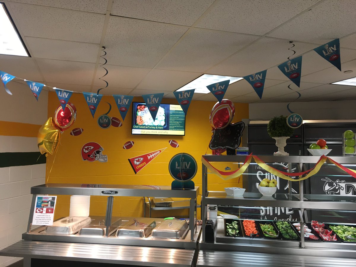 TNGEastPenn's tweet photo. We’re all ready for our Super Bowl Party tomorrow here at Emmaus High School! Join us for a wing bar and purchase a meal to be entered for a chance to win our game day prize pack! #WeAreTNG #SuperBowlLIV #TNGFoodFun #WingBar https://t.co/6rzz5zgoou