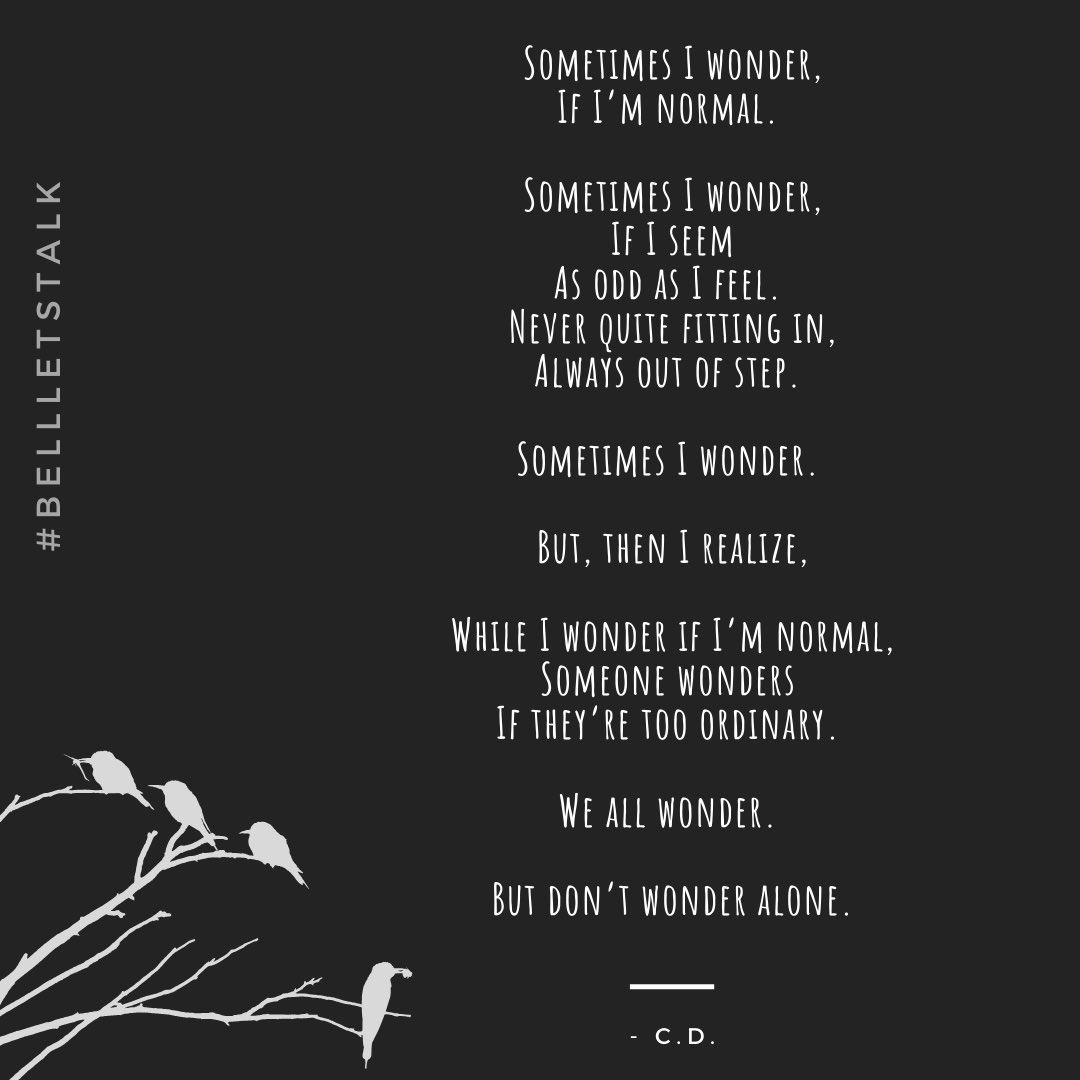 GoldenHourGirl1's tweet photo. #BellLetsTalk #poem #poemoftheday #potd #GoldenHourGirl https://t.co/b75x8ZRQpZ