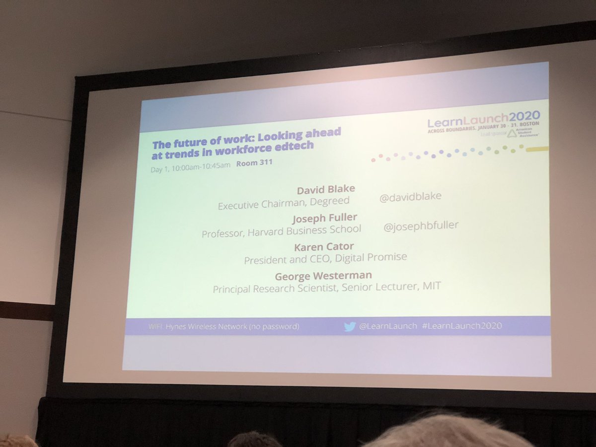 learnbolt's tweet image. What is the future of work? #LearnLaunch2020 #edtech