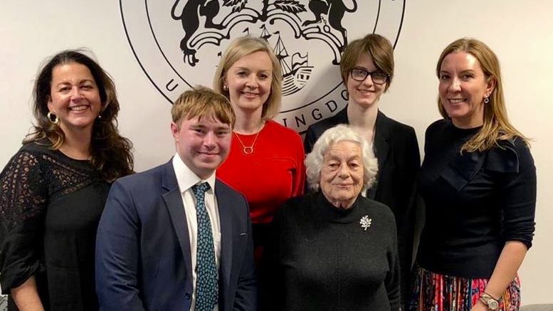 AntoniaRomeoUK's tweet image. This week marks 75 years since the liberation of #Auschwitz. Today at DIT we were privileged to hear from Holocaust survivor, Vera Schaufeld. Thank you to @HolocaustUK &amp;amp; DIT’s Jewish network for arranging such an important event
#Auschwitz75 
#StandTogether
#HolocaustMemorialDay