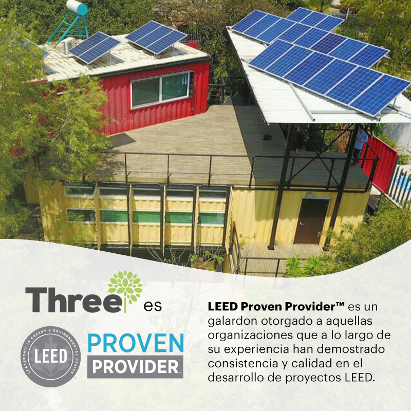 ThreeCM3's tweet photo. ¡En THREE ya somos LEED Proven Provider™!
Dale swipe para conocer más sobre este reconocimiento. https://t.co/EdslvRwS48