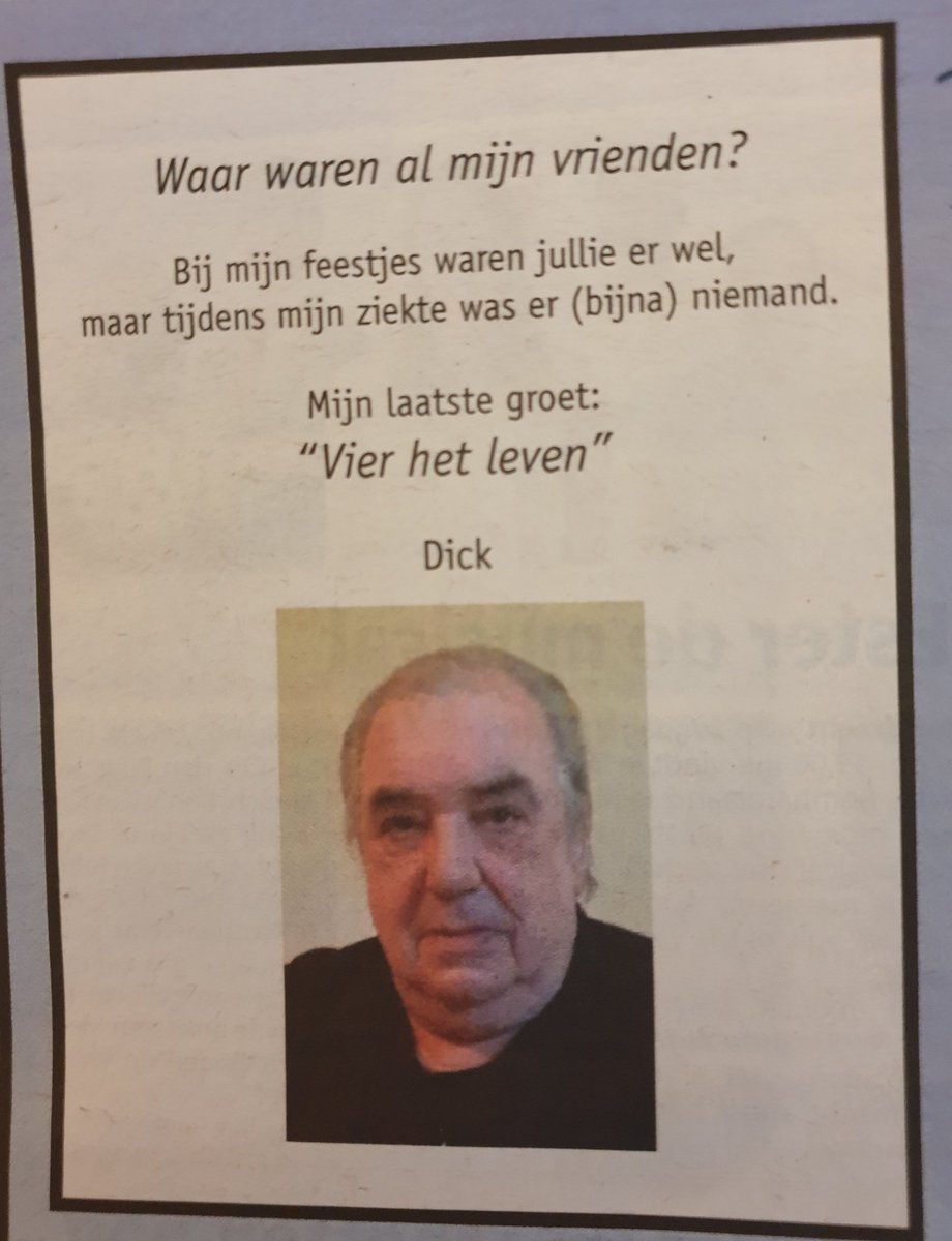 nollybaaten's tweet photo. Uit het plaatselijke sufferdje. Hoe vaak zou dit voorkomen? En hoe zouden die 'vrienden' zich nu voelen? En ja, dat was natuurlijk  precies de bedoeling. Triest. https://t.co/vwbgNwTlQK