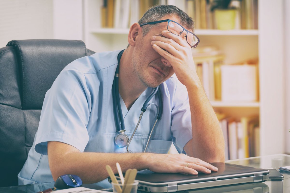 Forty-two percent of physicians are burned out according to the recent 2020 Medscape report.  It's a challenge for our organizations as high-quality patient care, safety and overall experience rely on the well-being of caregivers.  

Check out the report:  ow.ly/tODC50y4kAb