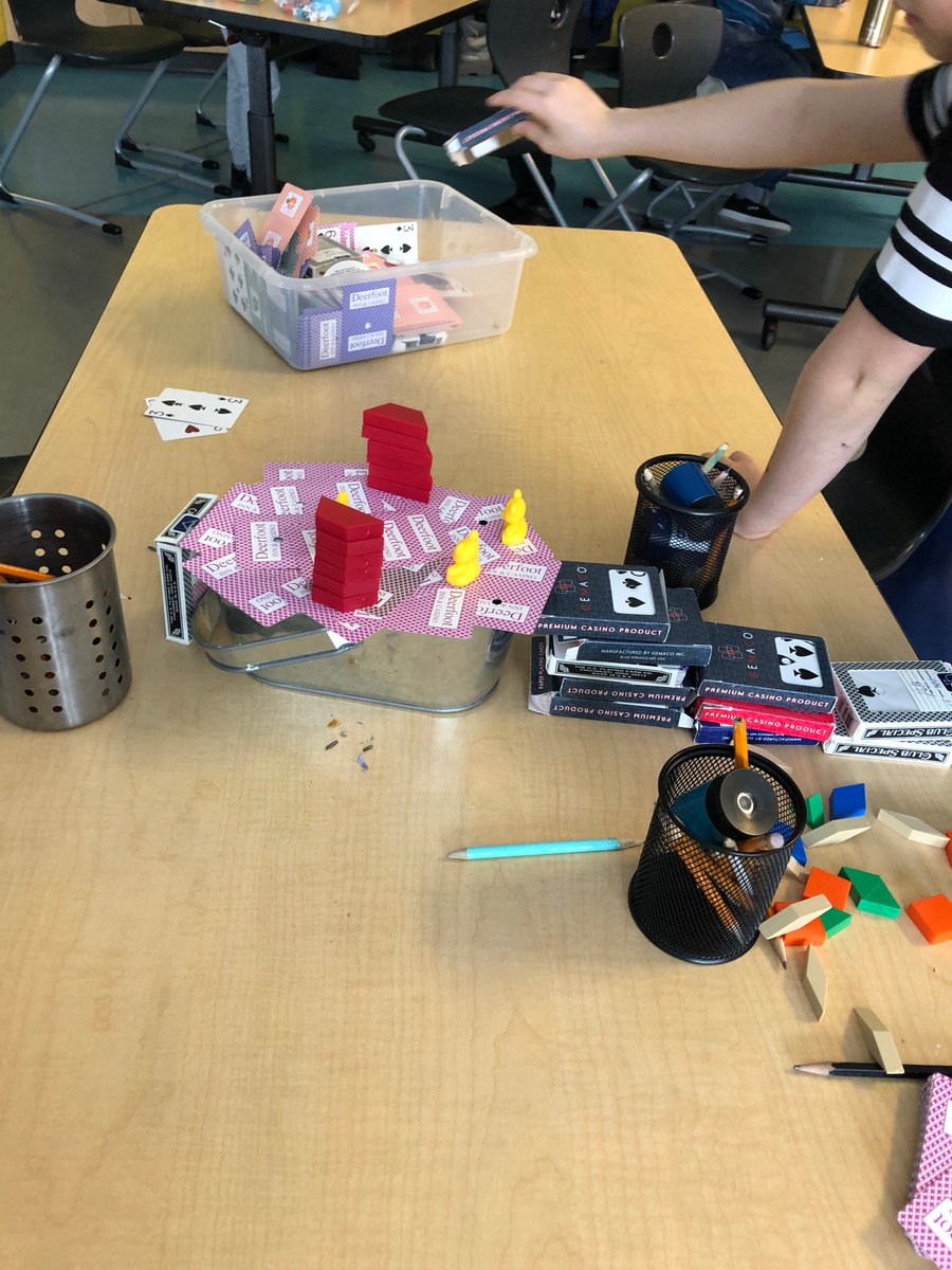 RonSouthernSch3's tweet photo. Grade 3's were given a type of bridge and asked to build it using what ever materials they could find! Check out our awesome truss, suspension, beam and arch bridges! https://t.co/TLlH5KiOV5