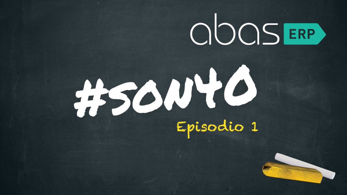 abasERP_Spain's tweet photo. [📼 #son40] Episodio 1️⃣

🎂 abas ERP celebra su 40º aniversario en 2020.

En esta ocasión, te invitamos a aprender más sobre nosotros con los videos #son40. 👇
🔗 https://t.co/6wG0OKnYLd https://t.co/Nu67c3sRCo
