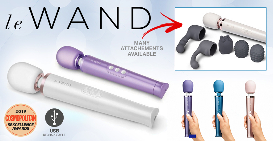 MetroB2B's tweet photo. Powerful, penetrating pleasure is granted in the convenience and versatility of a rechargeable wand. Le Wand Rechargeable Vibrating Massager is a complete set that features a body-safe silicone head, flexible neck, convenient travel case, and beautifully giftable packaging. https://t.co/nSLmESOtZN