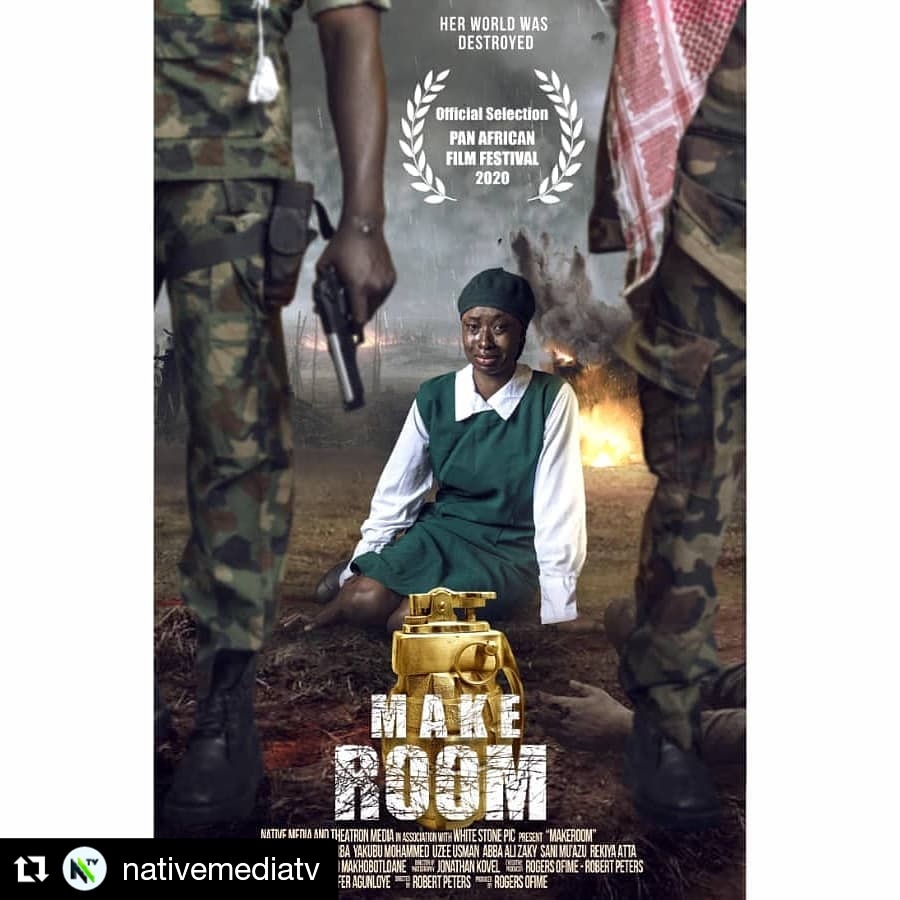 Jennyokoliko's tweet photo. And our movie has been selected to be screened at the PAN AFRICAN FILM Festival in Los Angeles 😍
We move!
#nmtv #film #filmmaking #nigeria #hausa #onenation #action #peace #war #tolerance #saynotowar #saynotoviolence #crisis https://t.co/eeppTluMUP