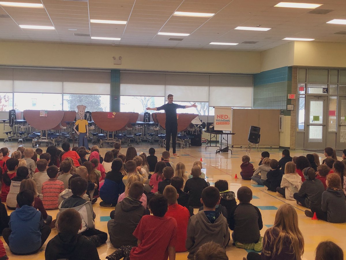 MrsWillis4th's tweet photo. We had some good laughs and good encouraging messages this morning at our NED assembly! 😊🧠 #pgetweets #NED #mindset https://t.co/KF0cvhEIJN