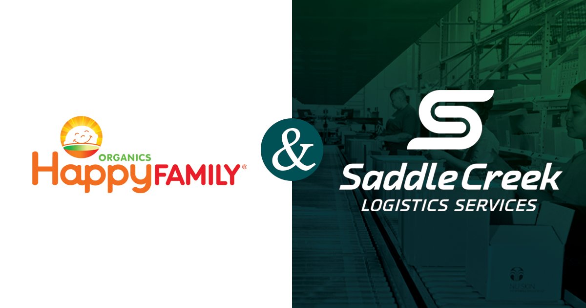 SaddleCreekLog's tweet image. When Happy Family Organics needed a scalable fulfillment solution to accommodate exponential business growth, @SaddleCreekLog delivered – in record time. Read the case study→bit.ly/2tTXGnr #smoothstartup #orderfulfillment