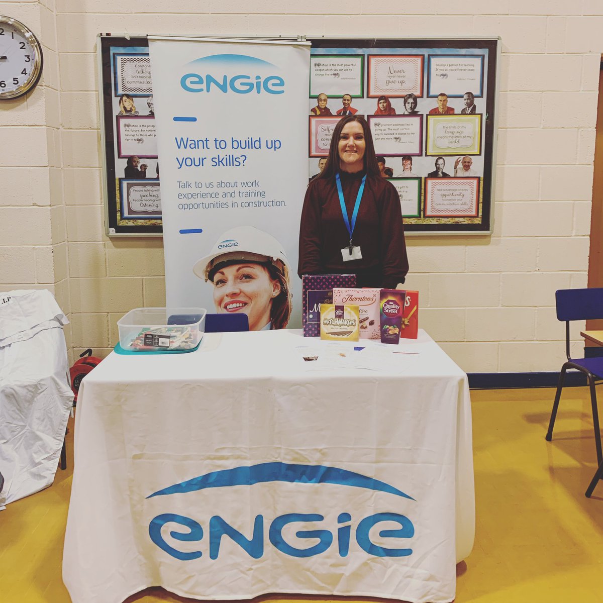 Thanks <a href="/sjhsnewport/">St Joseph's RC</a> for hosting a great careers fair today. A big shout out to the team of seven students who won best design on our stand today. We hope they enjoy their prize