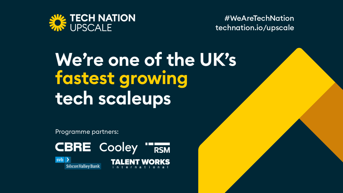 ChattermillAI's tweet photo. We're proud to announce that Chattermill has been selected to be part of Tech Nation's next Upscale cohort together with an amazing group of fastest-growing companies in the country. #chattermill https://t.co/ulT76iQycO