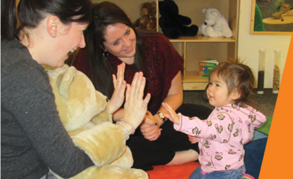 USCaptioning's tweet image. Setting Language in Motion: Family Supports and Early Intervention for Babies Who are Deaf and Hard of Hearing 

www3.gallaudet.edu/clerc-center/l…