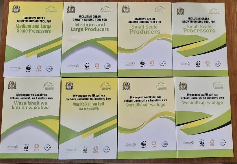 AGCOT_CENTRE's tweet photo. The SAGCOT Inclusive Green Growth (IGG) guiding tool for small, medium and large-scale producers and processors is now available for download via this link https://t.co/yTJtVX3Uzy IGG aims to deliver economic growth that is both environmentally sustainable and socially inclusive. https://t.co/nbKgK64wOb