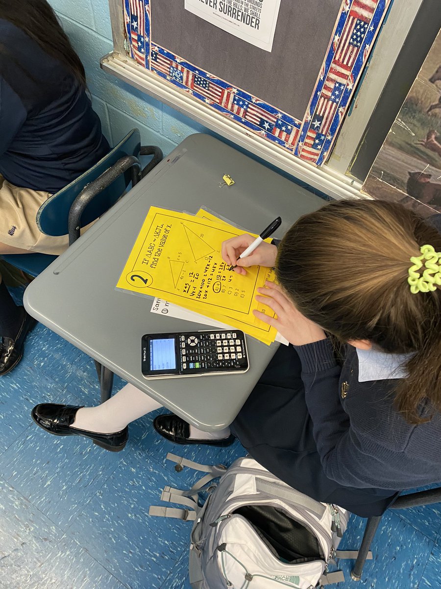 MsFitzXHS's tweet photo. Mad Libs in Geometry! Students are able to write directly on the laminated paper and check with their partners @XaverianHS #mathisfun https://t.co/T88Ftxb6vh