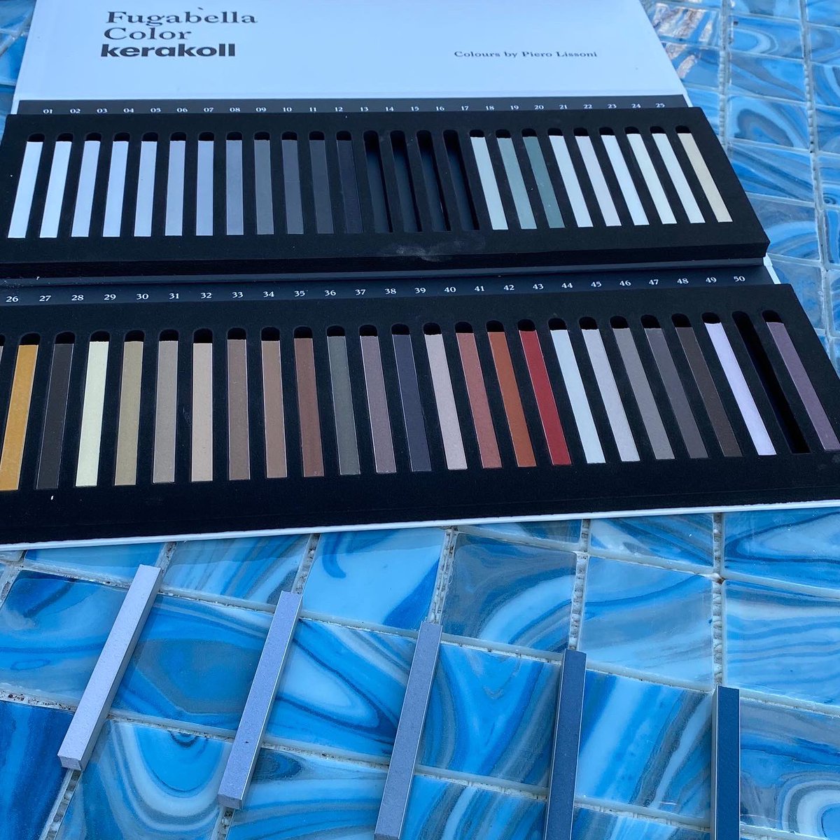 Sistema completo en piscinas, #nanoflex #h40sinlímites #fugabellacolor, profesionales satisfechos y clientes encantados. #kerakoll #kerakollalicante