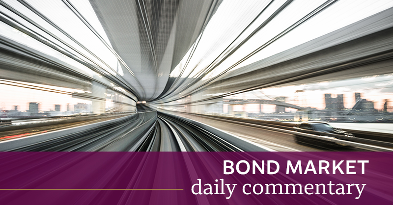 Bond market daily commentary