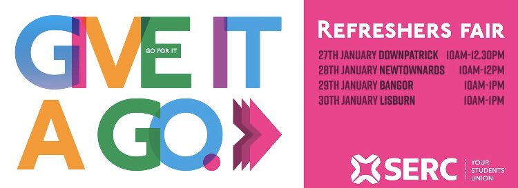 SERCSport's tweet photo. Huge thanks to @IFAFootballDev Development staff who delivered taster sessions as part of today’s ‘Give It A Go’ themed refreshers fair on our Lisburn campus. @SERCSU #SERCSport #BetterOffAtSERC #IFAFutsal https://t.co/Vl6uszUoMK